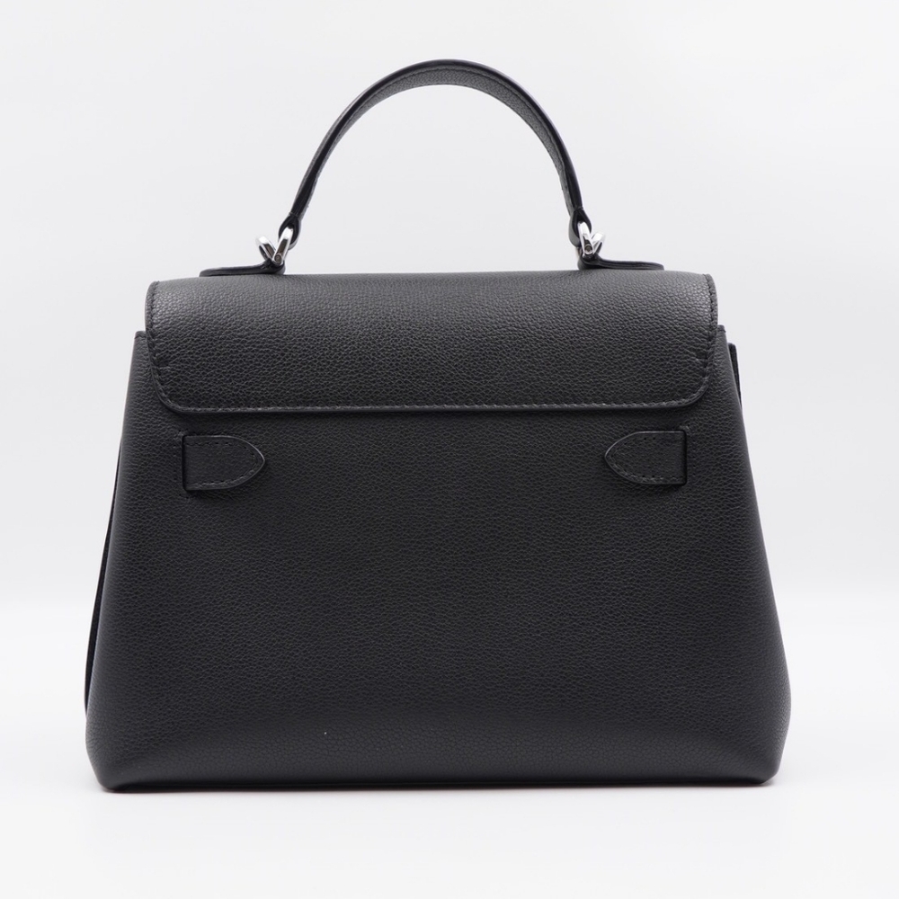 CE31 💟 Louis Vuitton Calfskin Lockme Ever BB Black - Picture 3 of 15